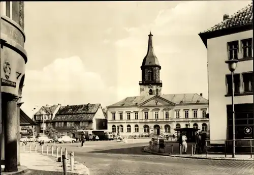 Ak Haldensleben Sachsen Anhalt, Friedrich Engels Platz