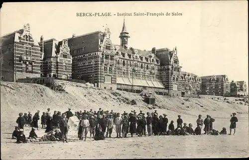 Ak Berck Plage Pas de Calais, Institut Saint-Francois de Sales