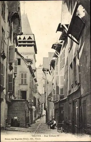Ak Troyes Aube, Rue Urbain IV