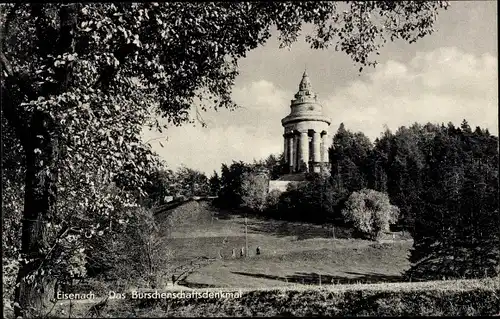 Ak Lutherstadt Eisenach in Thüringen, Das Burschenschaftsdenkmal