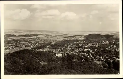 Ak Lutherstadt Eisenach in Thüringen, Blick von der Wartburg aus