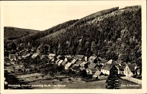 Ak Arlesberg Geraberg in Thüringen, Im Grund