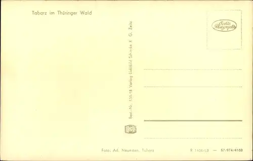 Ak Tabarz im Thüringer Wald, Panorama