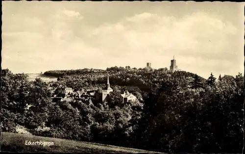 Ak Eckartsberga Burgenlandkreis, Gesamtansicht