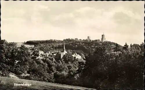 Ak Eckartsberga Burgenlandkreis, Gesamtansicht