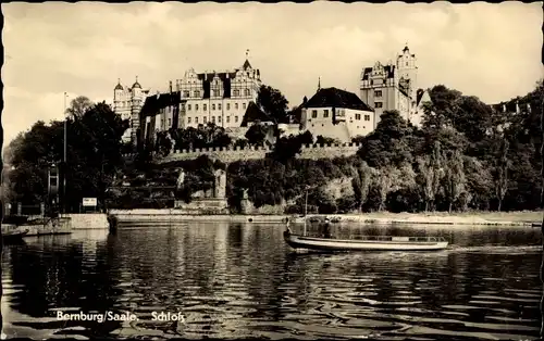 Ak Bernburg an der Saale, Schloss