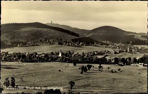 Ak Tabarz im Thüringer Wald, Gesamtansicht, Gr. Inselsberg