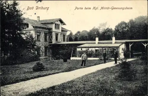 Ak Bad Driburg in Westfalen, Kgl. Militär-Genesungsheim