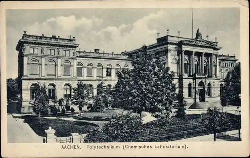 Ak Aachen, Polytechnikum (Chemisches Laboratorium)
