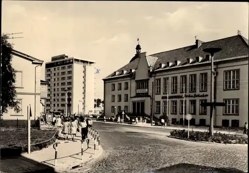 Ak Sassnitz auf Rügen, Rügen Hotel, Seemannsheim John Schehr