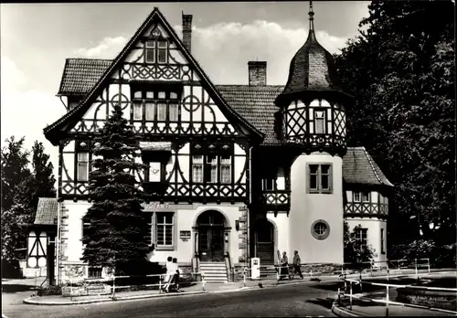 Ak Bad Liebenstein im Thüringer Wald, Postamt