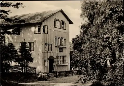 Ak Manebach Ilmenau in Thüringen, Schöffenhaus