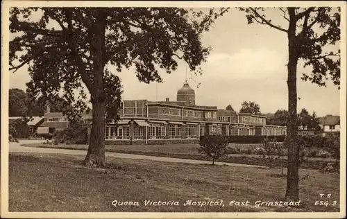 Ak East Grinstead West Sussex England, Queen Victoria Hospital