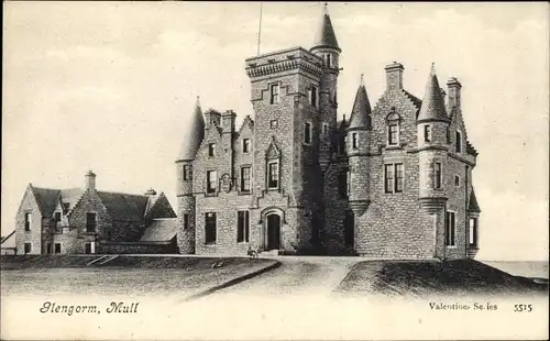 Ak Isle of Mull Schottland, Glengorm Castle