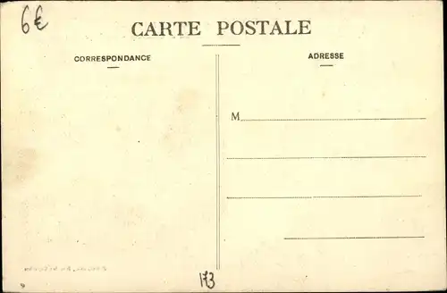 Ak Commercy Meuse, Schleuse, Schmiede