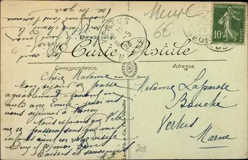 Ak Commercy Meuse, Höhere Mädchenschule