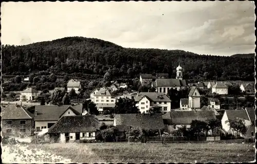 Ak Wingen am Moder Wingen Elsass Niederrhein, Gesamtansicht