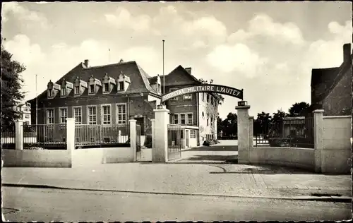 Ak Neudorf Strasbourg Straßburg Elsass Bas Rhin, Bureau Administratif, entree de l'Hopital Militaire