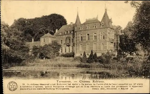 Ak Tervuren Tervueren Flämisch-Brabant-Flandern, Chateau Robiano