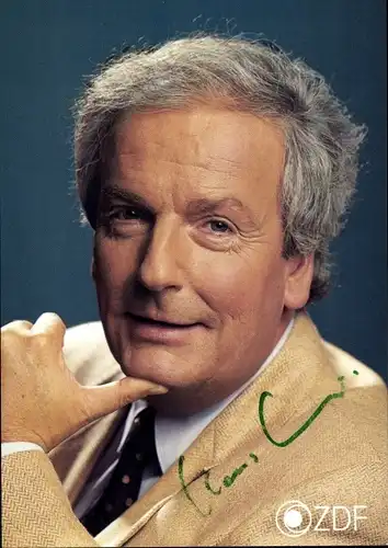 Ak Journalist Claus Seibel, Portrait, Autogramm