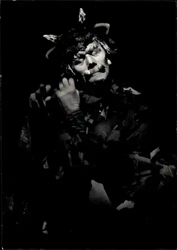 Foto Ak Schauspieler Heinz Reincke, Portrait, Autogramm, Theaterkostüm