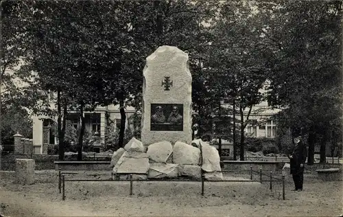 Ak Neuruppin in Brandenburg, Jahn Loose Denkmal