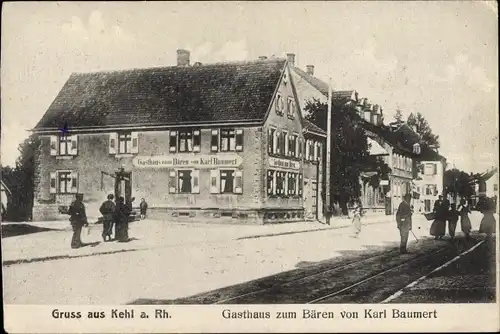 Ak Kehl am Rhein, Gasthaus zum Bären