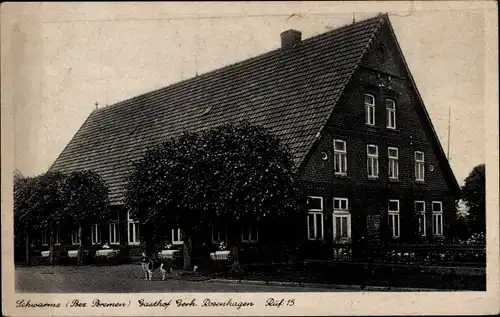 Ak Schwarme in Niedersachsen, Gasthof