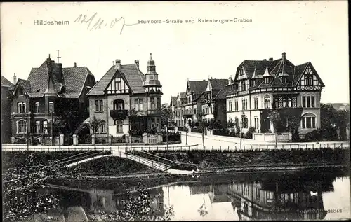 Ak Hildesheim in Niedersachsen, Humboldtstraße, Kalenberger Graben