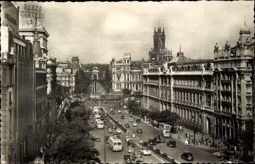 Ak Madrid Spanien, Alcalá Straße