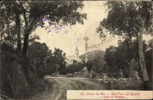 Ak Lloret de Mar Katalonien, San Pere del Bosch