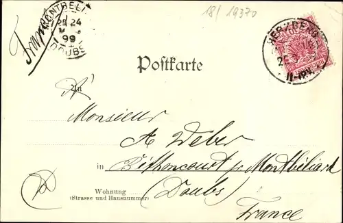 Ak Parchim in Mecklenburg, Dragonerkaserne