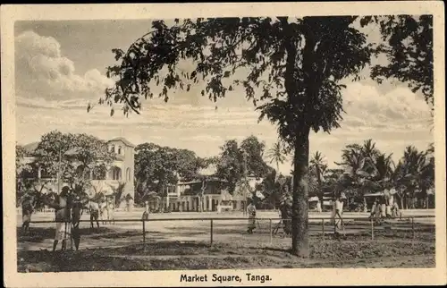 Ak Tanga Tansania, Market Square, Marktplatz