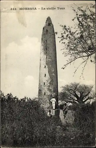 Ak Mombasa Kenia, La vielle Tour