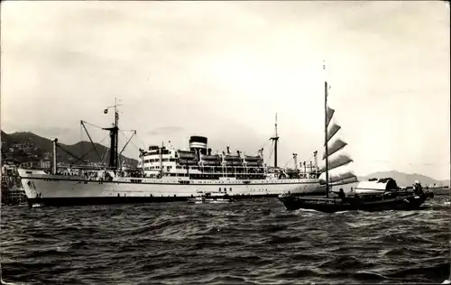 Ak Dampfer MS Sangola, MS Santhia, British India Steam Navigation Company, BISN