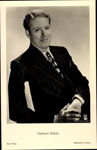 Ak Schauspieler Nelson Eddy, Ross Verlag A 2622 2