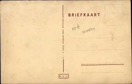 Ak Oranjewoud Friesland Niederlande, Hotel Tjaarda