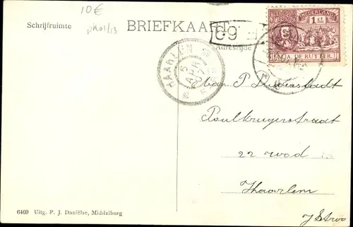 Ak Vlissingen Zeeland Niederlande, De Ruijter feesten 1907, Prins der Nederlanden, Stadhuis