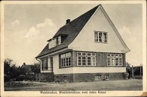 Ak Wankendorf in Holstein, Wohlfahrtshaus vom roten Kreuz