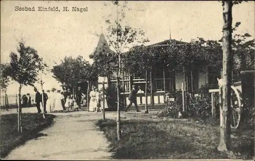 Ak Einfeld Neumünster in Holstein, Seebad