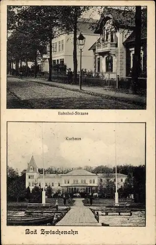 Ak Bad Zwischenahn in Oldenburg, Kurhaus, Bahnhofstraße