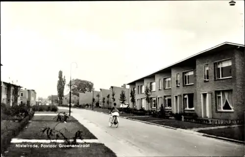 Ak Nistelrode Nordbrabant, Pastoor Groenenstraat