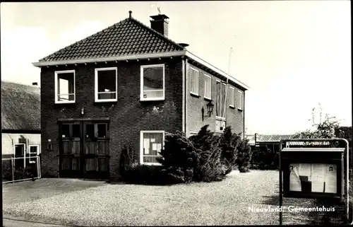 Ak Nieuwland Nordbrabant, Gemeindehaus
