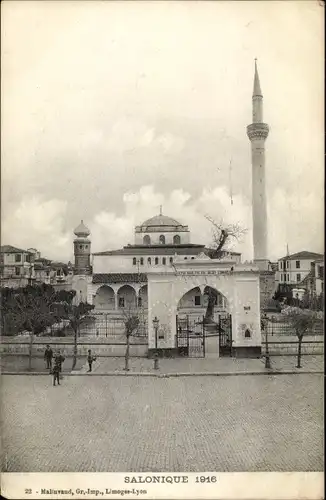 Ak Thessaloniki Griechenland, Kirche St. Sophia, 1916