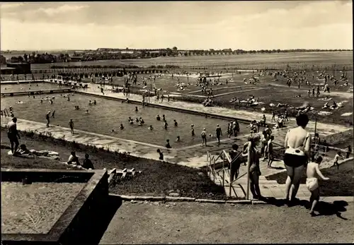 Ak Ronneburg in Thüringen, Bad, Nichtschwimmerbecken