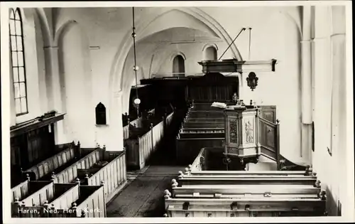 Ak Haren Groningen Niederlande, Ned. Herv. Kerk