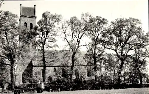 Ak Midwolde Groningen Niederlande, Ned. Herv. Kerk