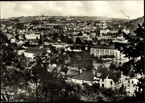 Ak Greiz im Vogtland, Ortsansicht