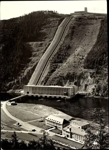 Ak Hohenwarte Thüringen, Pumpspeicherwerk