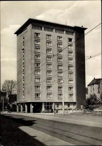 Ak Zwickau in Sachsen, Hochhaus